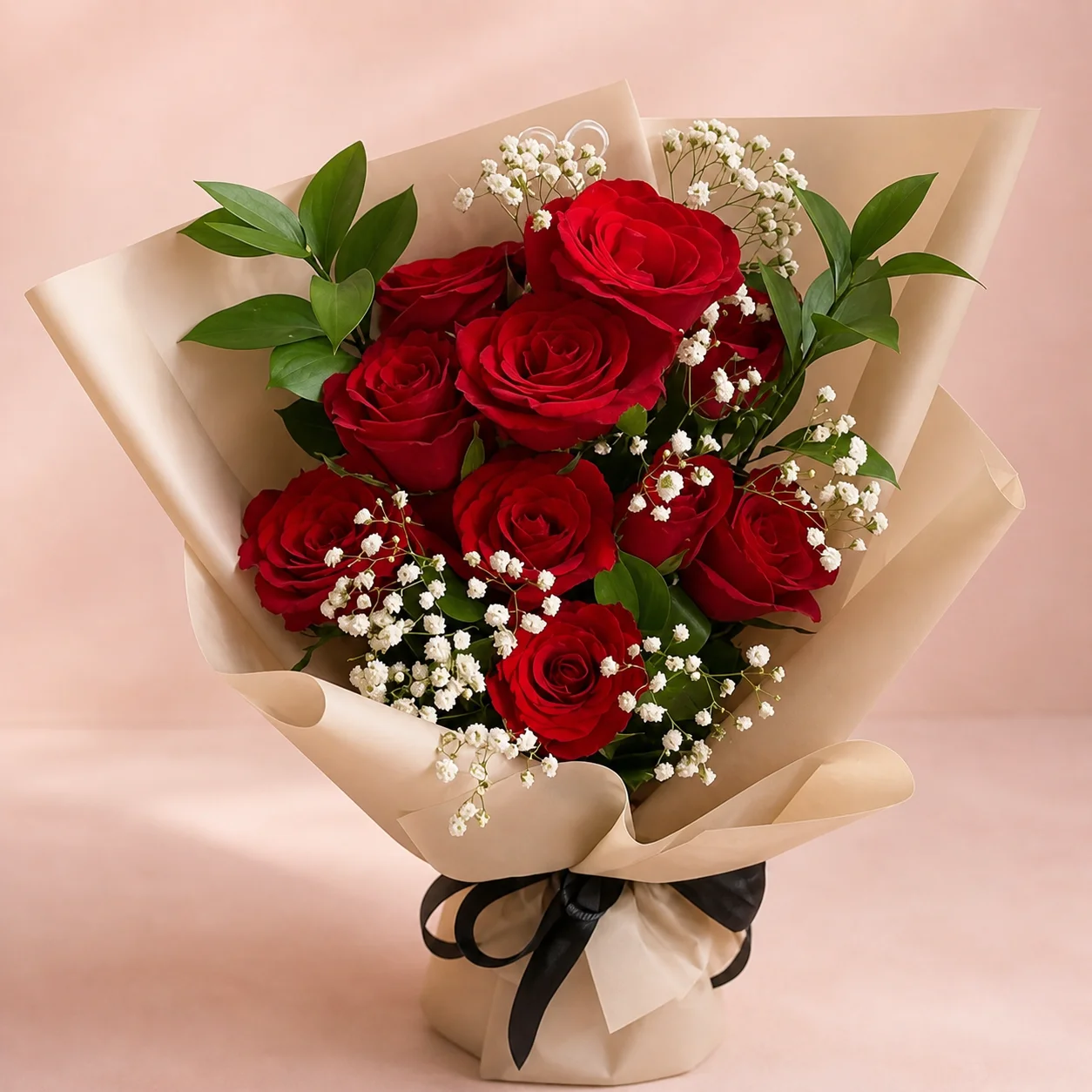 Bouquet Beige Elegancia - Día de la Madre