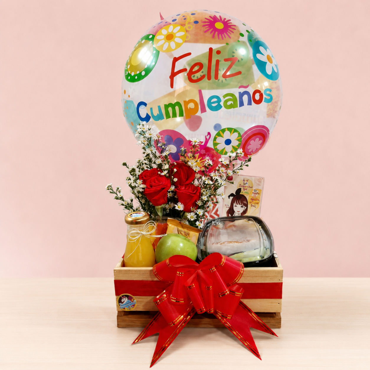 Cajón Festivo Frutas y Flores