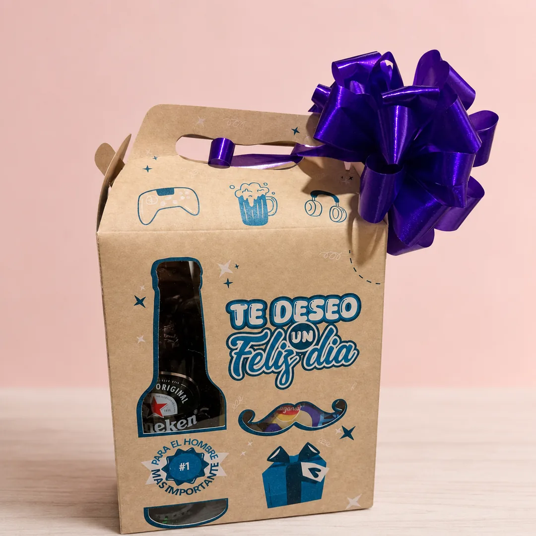 Feliz Día Express - Caja sorpresa con cerveza Día del Padre